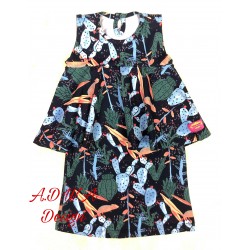 Babydoll Peplum Sleeveless