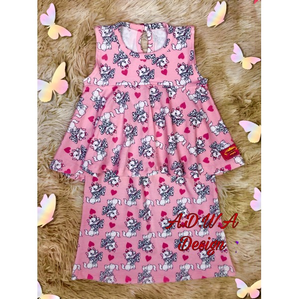 Babydoll Peplum Sleeveless