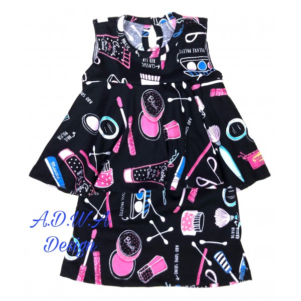 Babydoll peplum sleeveless 