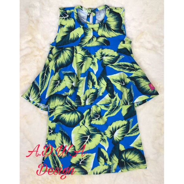 Babydoll Peplum Sleeveless