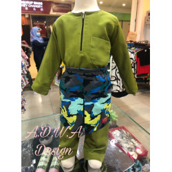Baju Melayu kanak-kanak (HIJAU) 